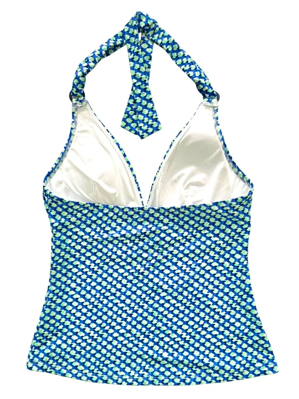 Tommy Bahama Palm Modern Mosaic Pool Ring Tankini Top